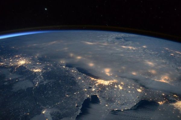 BREATHTAKING PHOTOS SHOW 'SNOWMAGEDDON' BLIZZARD FROM SPACE
