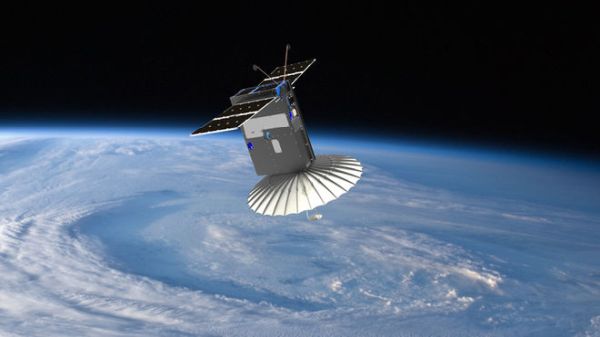 TINY 'BLACK MAGIC' SATELLITE PACKS ORIGAMI-LIKE RADAR DISH