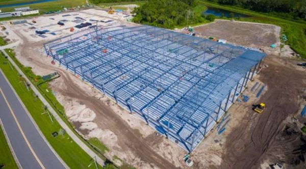 CONSTRUCTION OF ONEWEB’S NEW SATELLITE FACTORY IS MOVING QUICKLY