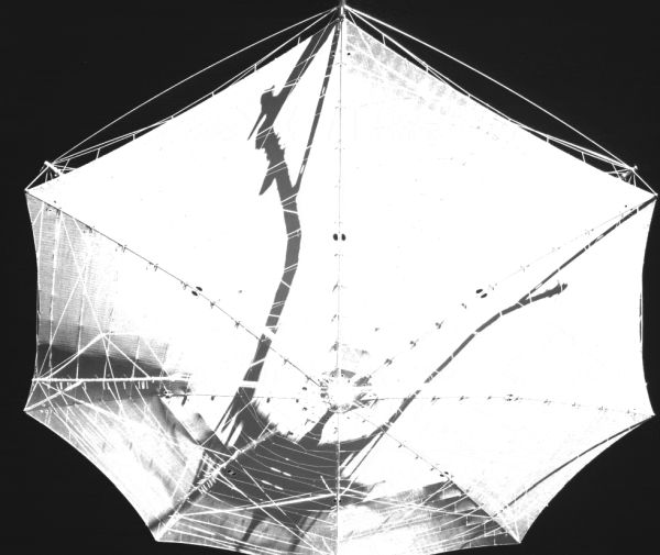 FOREST SATELLITE’S BIG ANTENNA OPENS UP