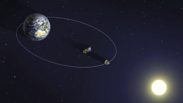EUROPE'S PROBA-3 SATELLITES ACE LANDMARK FORMATION-FLYING TEST