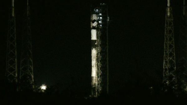SPACEX SCRUBS MONDAY MORNING LAUNCH OF 23 STARLINK SATELLITES ON FALCON 9 ROCKET FROM CAPE CANAVERAL