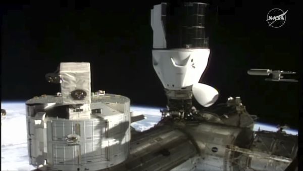 SPACEX'S CREW-11 ASTRONAUTS ARRIVE AT THE INTERNATIONAL SPACE STATION