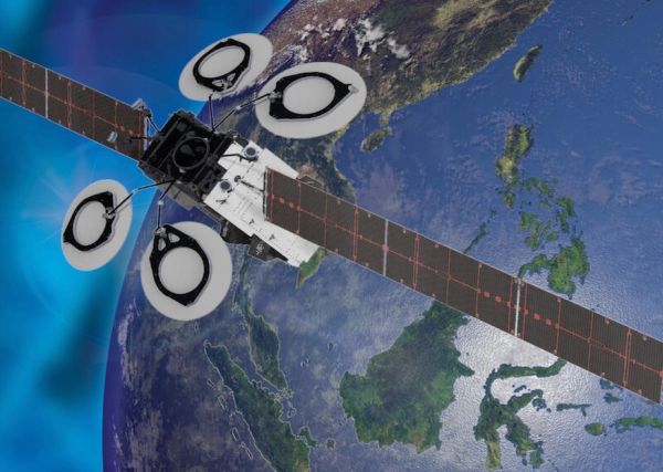 POOR WEATHER FORCES SPACEX TO SCRUB LAUNCH OF INDONESIAN COMMUNICATIONS SATELLITE FROM CAPE CANAVERAL