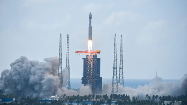 CHINA LAUNCHES INTERNET SATELLITES ON 600TH MISSION OF LONG MARCH ROCKET