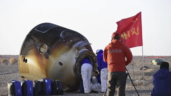 CHINA'S SHENZHOU 20 ASTRONAUTS RETURN TO EARTH ON DIFFERENT SPACECRAFT AFTER FINDING WINDOW CRACKS IN THEIR OWN