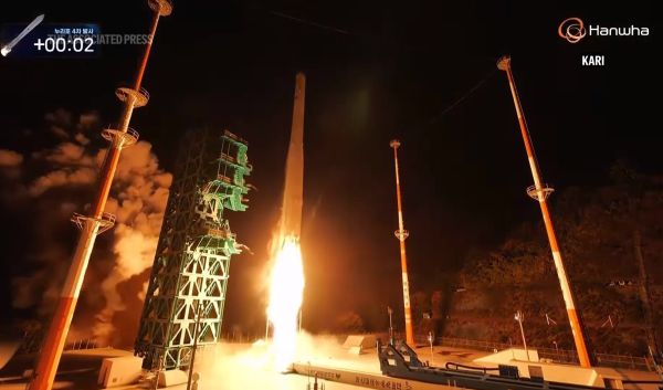 SOUTH KOREA’S LARGEST SATELLITE LAUNCHED ON NURI ROCKET IN AMBITIOUS SPACE MISSION