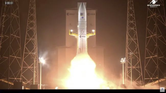 EUROPE'S ARIANE 6 ROCKET LAUNCHES ITS 1ST PAIR OF GALILEO NAVIGATION SATELLITES