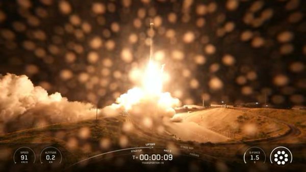 SPACEX LAUNCHES 119 PAYLOADS ON SMALLSAT RIDESHARE MISSION FROM CALIFORNIA