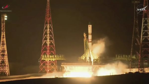 RUSSIA LAUNCHES 3 TONS OF CARGO TO THE INTERNATIONAL SPACE STATION FROM KAZAKHSTAN