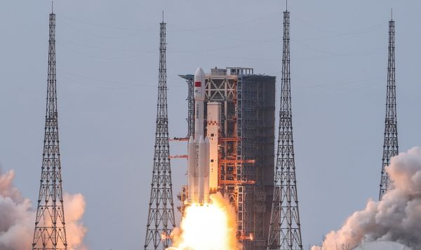CHINA LAUNCHES ROBOTIC CARGO MISSION TO SPACE STATION