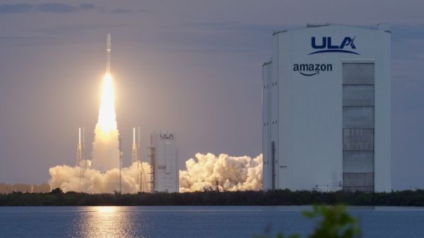 ULA LAUNCHES 29 AMAZON LEO SATELLITES ON ATLAS 5 ROCKET FROM CAPE CANAVERAL