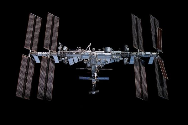 NASA HAS CONTRACTED A PURPOSE-BUILT SPACECRAFT TO PUSH THE INTERNATIONAL SPACE STATION OUT OF ORBIT IN LATE 2030
