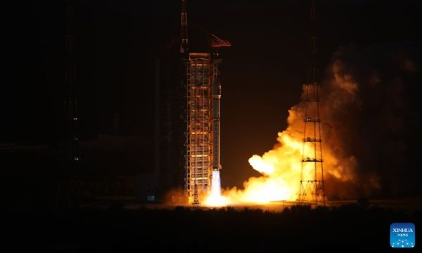 CHINA LAUNCHES NEW SATELLITES