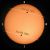ASTRONAUT HAS CAMERA READY FOR TRANSIT OF VENUS 