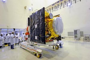 NAVIGATION SATELLITE LAUNCH WORK PICKS UP STEAM