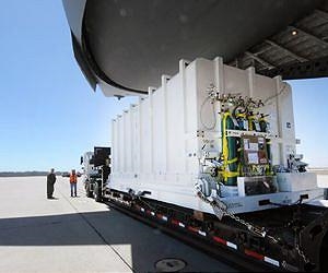 LOCKHEED MARTIN-BUILT DEFENSE WEATHER SATELLITE DELIVERED TO VANDENBERG