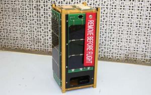 SATELLITE DESIGNED BY TAYLOR UNIVERSITY STUDENTS HEADING TO NASA