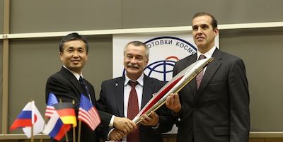 OLYMPIC TORCH RELAY HEADS TO INTERNATIONAL SPACE STATION