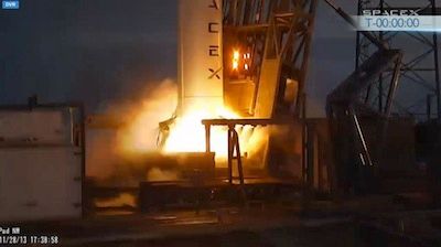 ENGINE TROUBLE DELAYS SPACEX LAUNCH ON THANKSGIVING