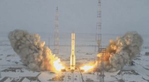 RUSSIAN COMMUNICATIONS SATELLITE LAUNCHED BY PROTON