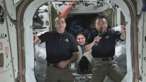 NASA ASTRONAUTS WATCHED 