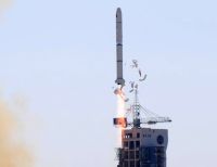 LONG MARCH ROCKET BOOSTS CHINESE SATELLITE TO ORBIT
