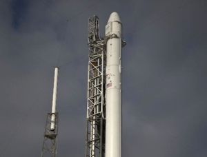 SPACEX RESUPPLY LAUNCH SCRUBBED BY HELIUM LEAK
