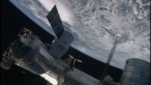 SPACEX DRAGON SUCCESSFULLY DOCKED WITH THE SPACE STATION