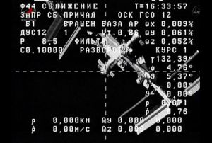 RUSSIAN CARGO CRAFT UNDOCKS FROM STATION