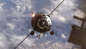 RUSSIAN PROGRESS M-23M HEADS FOR SPLASHDOWN IN PACIFIC OCEAN