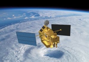 RAINFALL RESEARCH SATELLITE BEGINS DESCENT FROM ORBIT