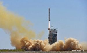 TWO SATELLITES PLACED IN ORBIT BY CHINESE ROCKET