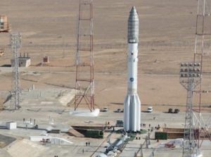 PROTON ROCKET LIFTS OFF ON RETURN-TO-FLIGHT MISSION