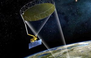 SPACECRAFT WITH A LASSO ON TOP SET FOR LAUNCH