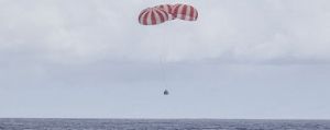 SPACEX CRS-5 DRAGON RETURNS HOME VIA PACIFIC SPLASHDOWN