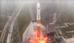 DELTA 4 ROCKET BOOSTS NEW GPS SATELLITE INTO ORBIT
