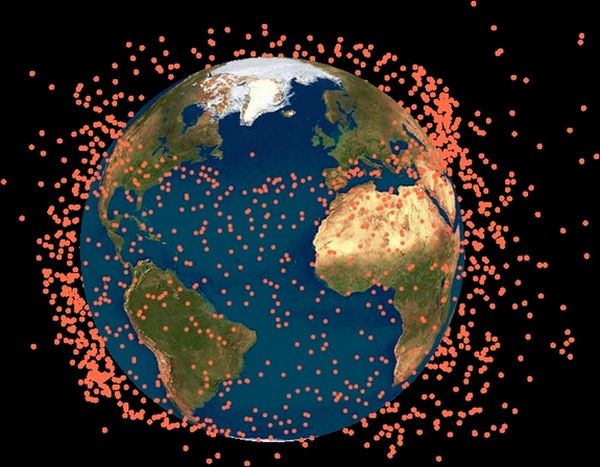 EXPLOSION OF US MILITARY SATELLITE MAY ENDANGER SPACECRAFT AFTER ALL