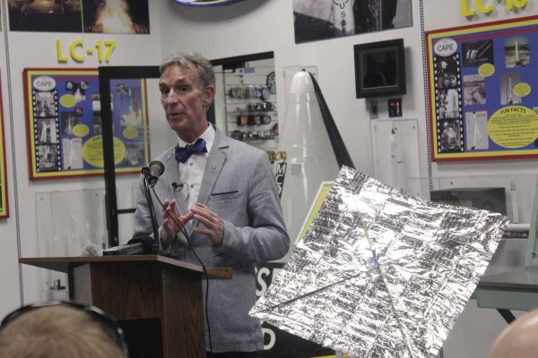 'THE SCIENCE GUY' TALKS ABOUT HIS SPACE SAIL
