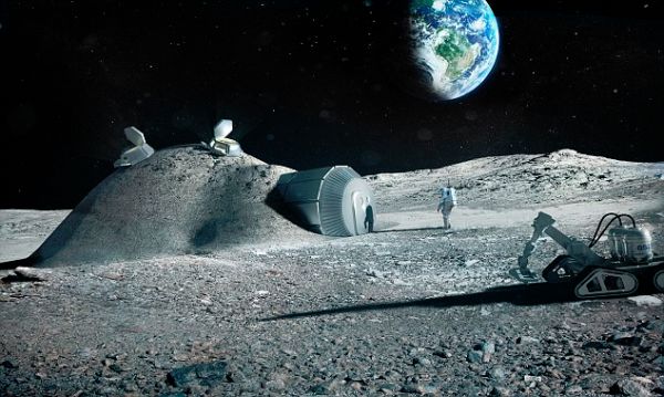 EUROPEAN SPACE AGENCY PLANS TOWN ON THE MOON TO REPLACE INTERNATIONAL SPACE STATION
