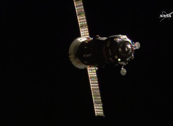 PROGRESS RESUPPLY MISSION ARRIVES AT ISS