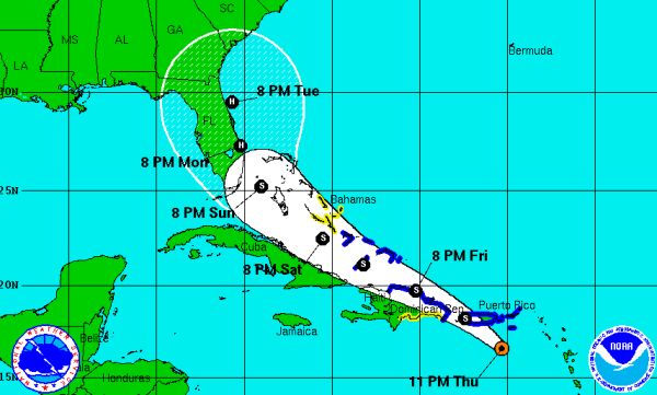 TROPICAL WEATHER THREATENS MONDAY’S SCHEDULED ATLAS 5 LAUNCH