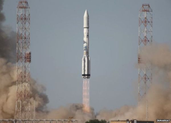 KEY INMARSAT ROCKET FLIGHT UNDER WAY