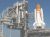 SPACE SHUTTLE ATLANTIS ARRIVES AT LAUNCH PAD