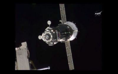 CROWDED HOUSE! INTERNATIONAL CREW ARRIVES AT SPACE STATION