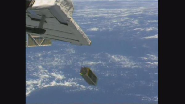 SERPENS CUBESAT DEPLOYED FROM ISS