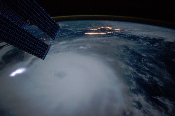 HURRICANE JOAQUIN EYED FROM SPACE STATION