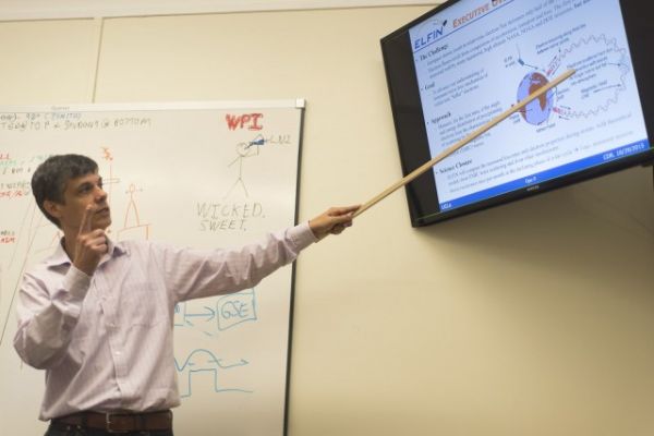 STUDENTS WORK WITH NASA TO LAUNCH ELFIN SATELLITE INTO SPACE