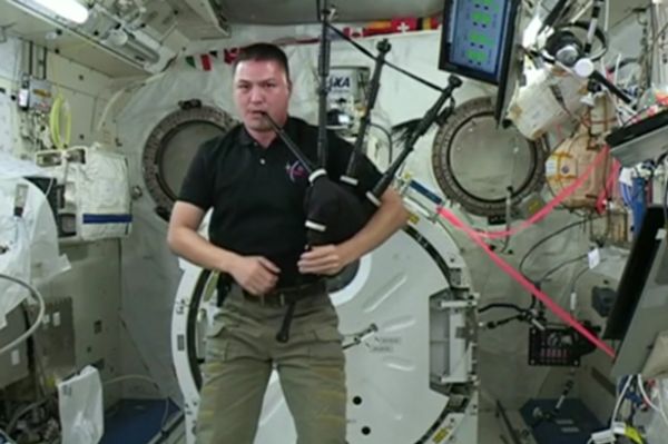 FIRST BAGPIPES TO BE PLAYED IN SPACE ARE TO JOIN OTHER 'SPACE JUNK' IN 17,500MPH ORBIT