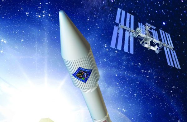 STACKING STARTS FOR ATLAS 5 CARGO RUN TO SPACE STATION WITH CYGNUS